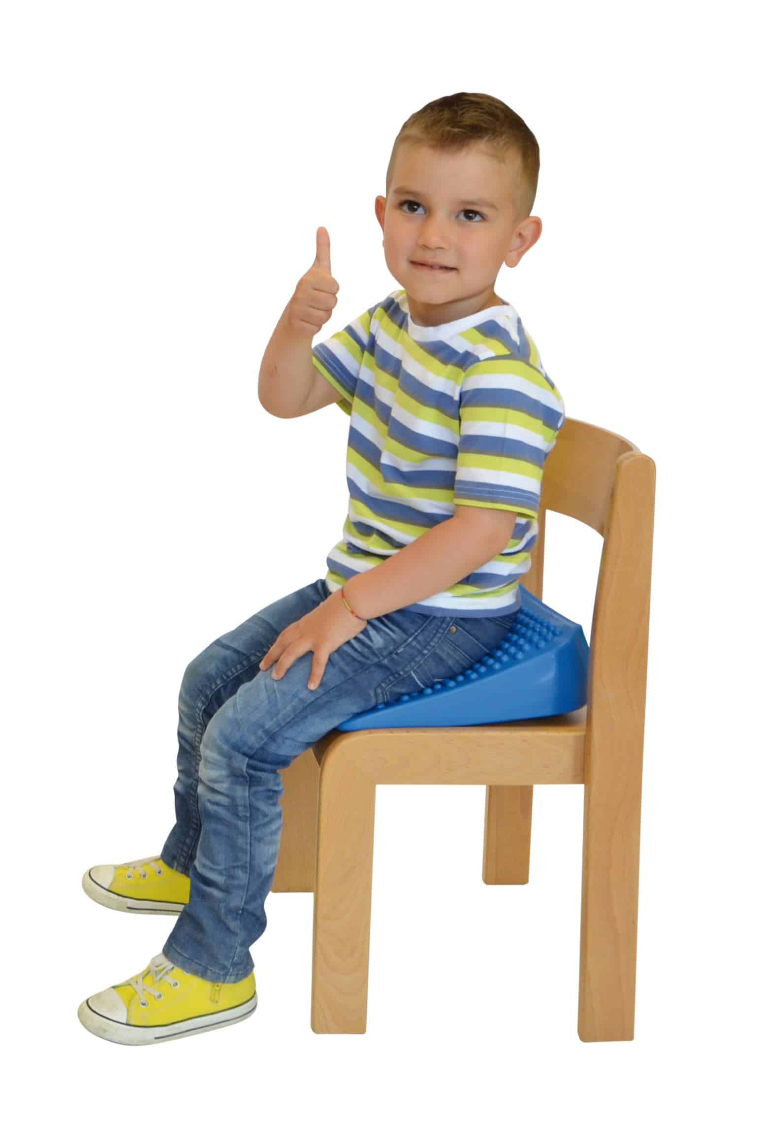 Movin Sit Inflatable Wedge Seat Junior - Balance Cushion