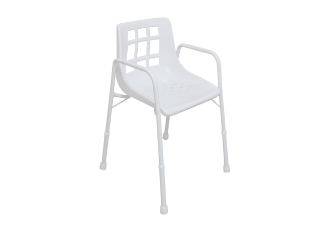 Aspire Shower Chair with Arms – Treated Steel | Access Health