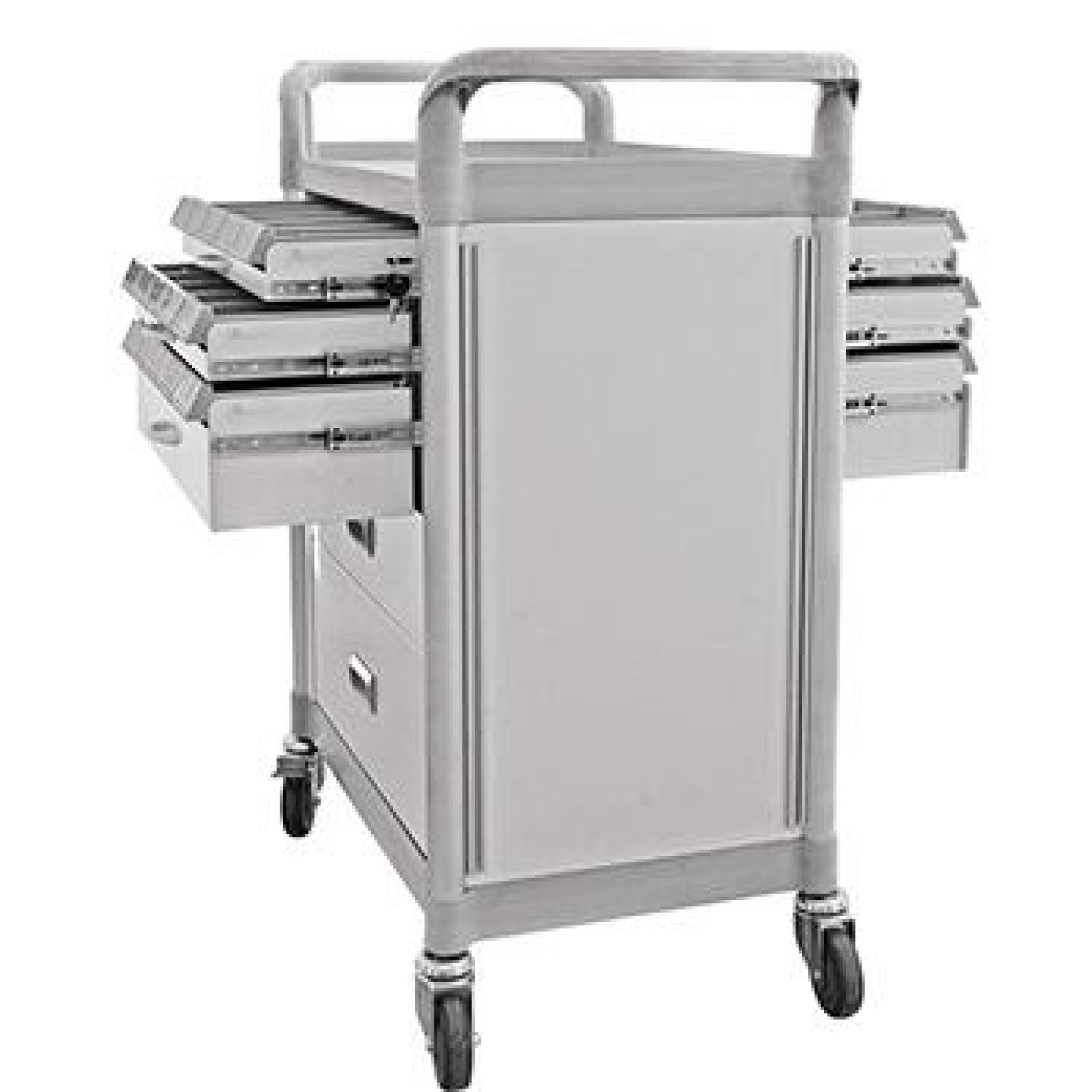 MX Double Facing Nursing & Medication Carts Access Health
