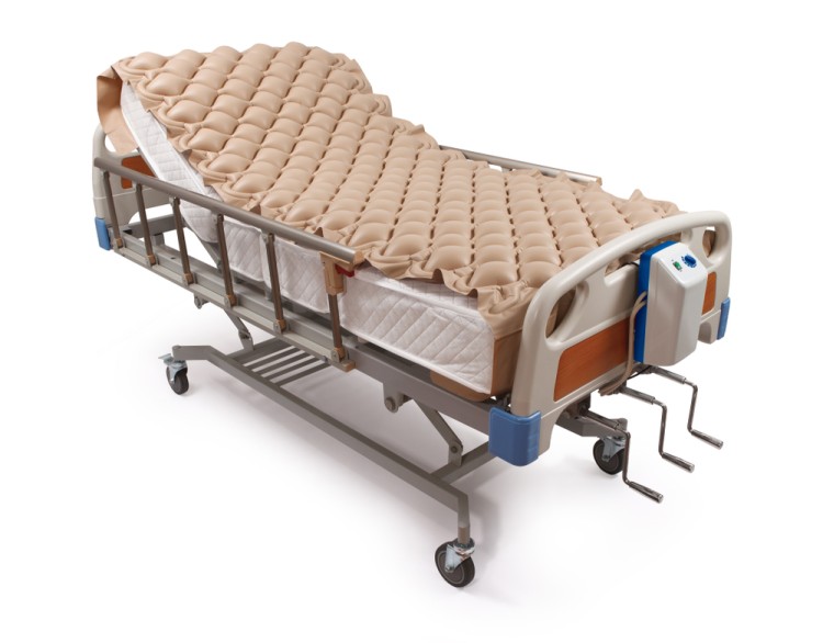 Pressure mattress for bedridden patients