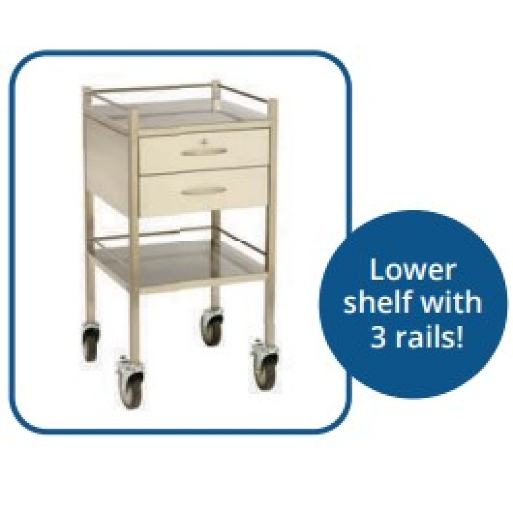 Dressing Trolley 2 Drawer