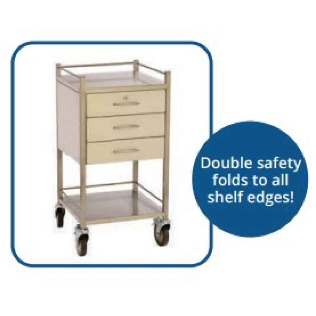 Dressing Trolley 3 Drawer