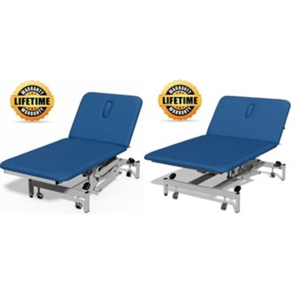 Plinth Medical – 50E 2-Section Bariatric Couch & 40E-2 Section Bariatric Bobath Neuro Couch